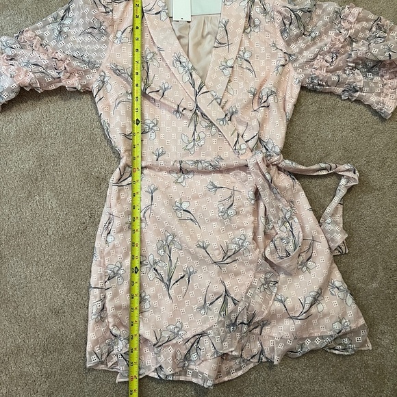 BTFL Life Floral Vevina Pink Romper Small - Picture 6 of 8